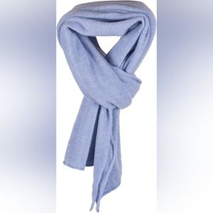 Brunello Cucinelli Light Blue Cashmere Scarf